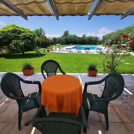 Casa Ghirlanda Con Piscina E Campo Da Tennis Lazise Exterior foto